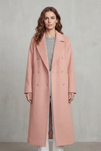 Kacob | Double-Breasted Wool-Blend Coat