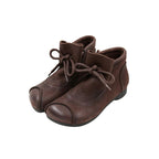 kacob womens lace up casual ankle boots