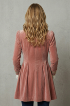 Kacob | Embroidered Vintage Longline Coat