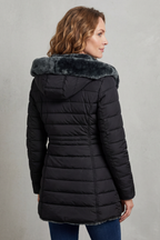 Kacob | Faux Fur Lined Hooded Parka Coat