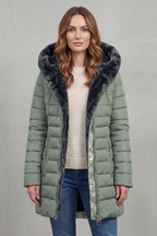 Kacob | Faux Fur Lined Hooded Parka Coat