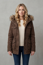 Kacob | Faux Fur Trim Hooded Parka