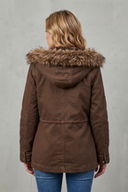 Kacob | Faux Fur Trim Hooded Parka