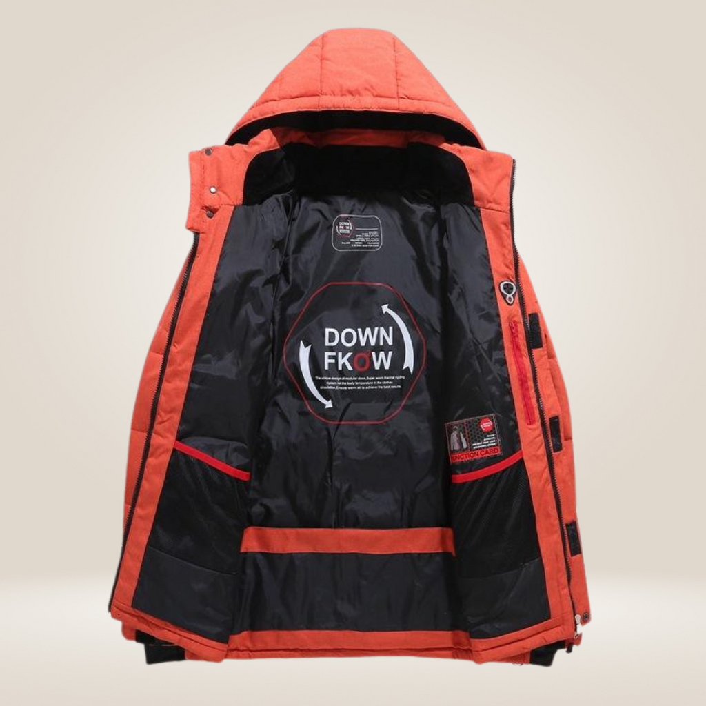 Kacob | Men's Hooded Waterproof Puffer Jacket