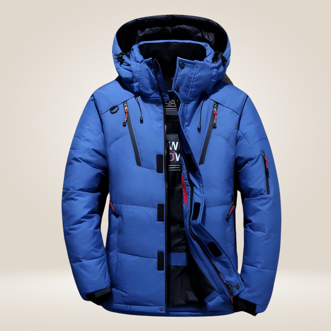 Kacob | Men's Hooded Waterproof Puffer Jacket
