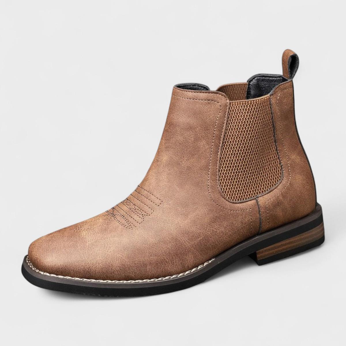 Henrik Men’s Classic Chelsea Ankle Boots - All Day Wear