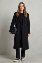Kacob | Herringbone Wool Overcoat