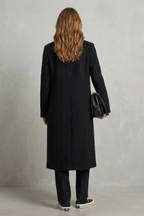 Kacob | Herringbone Wool Overcoat