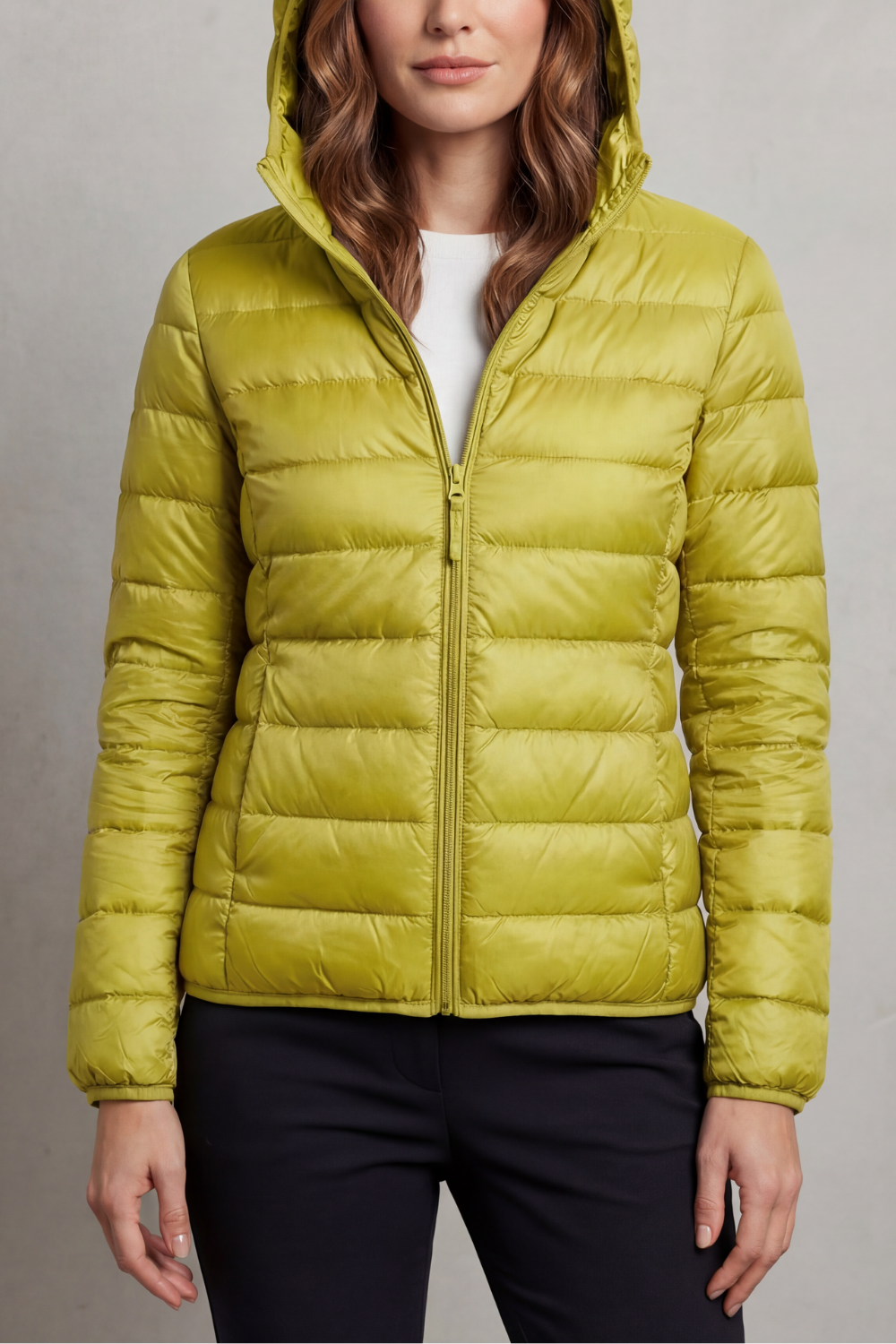 Kacob | Hooded Zip Puffer Jacket