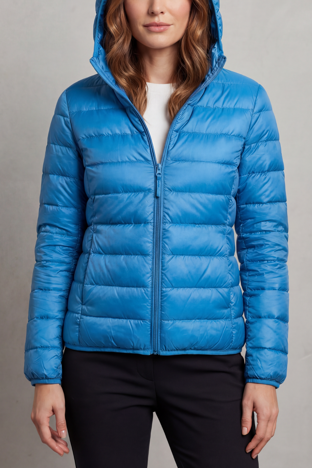 Kacob | Hooded Zip Puffer Jacket
