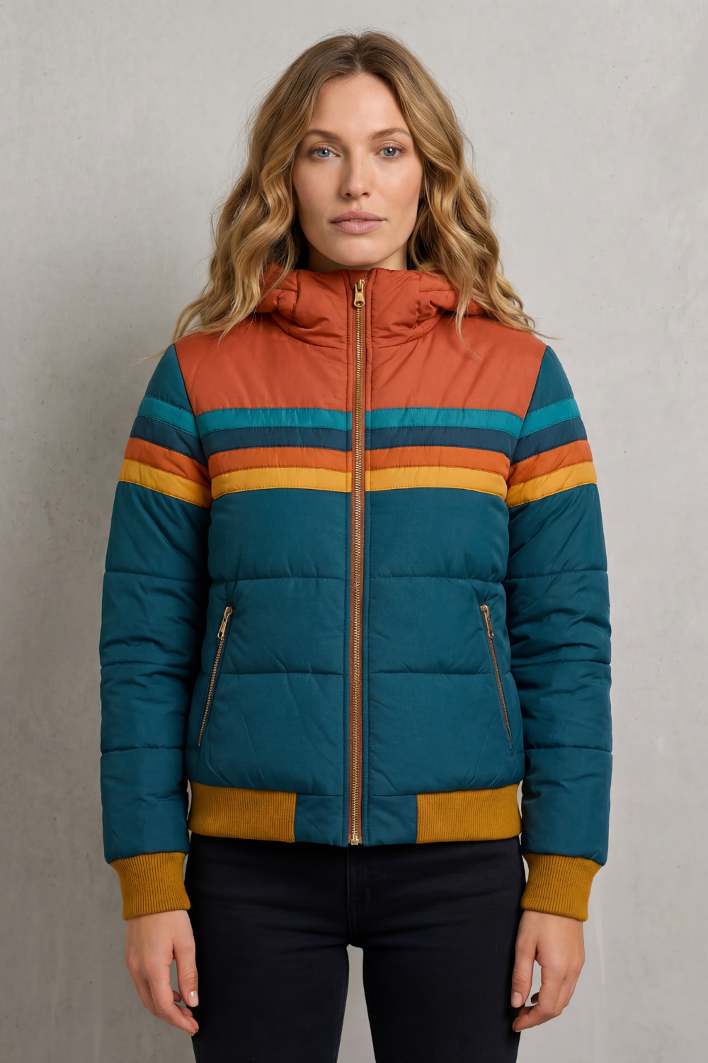 Kacob | Hooded Zip Rain Jacket