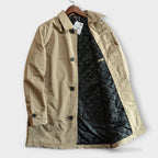 Kacob | Men's Long Trench Coat Single Breasted