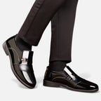 Kacob | Men's Slip On Loafers Black