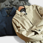 Kacob | Men's Long Trench Coat Single Breasted