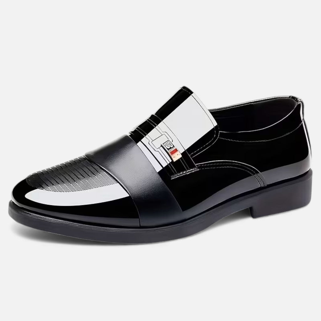 Kacob | Men's Slip On Loafers Black
