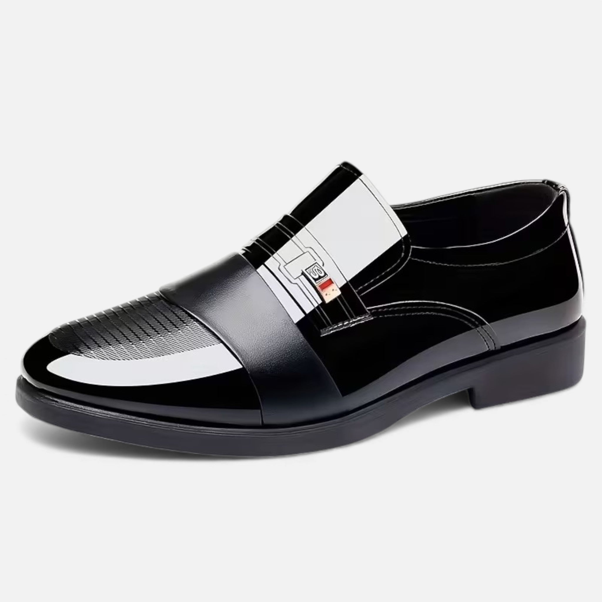 Kacob | Men's Slip On Loafers Black