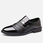 Kacob | Men's Loafers Pointed Toe Gloss Leather