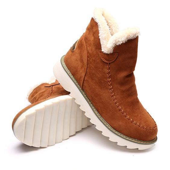 kacob womens lined winter snow boots