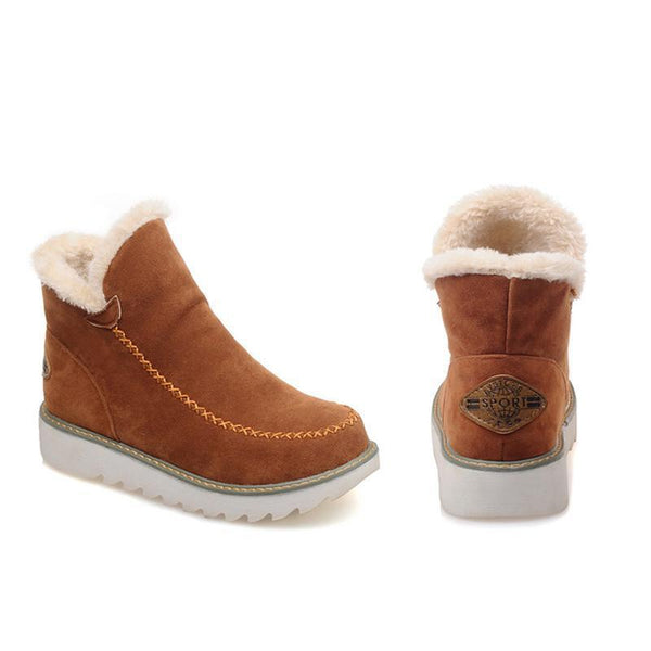 kacob womens lined winter snow boots