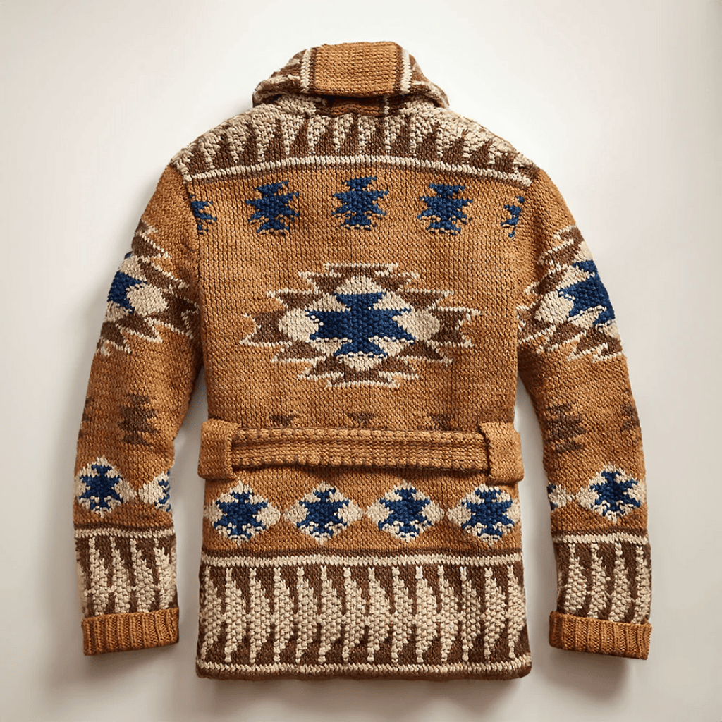 Kacob | Men's Belted Shawl Collar Tailored Gilet