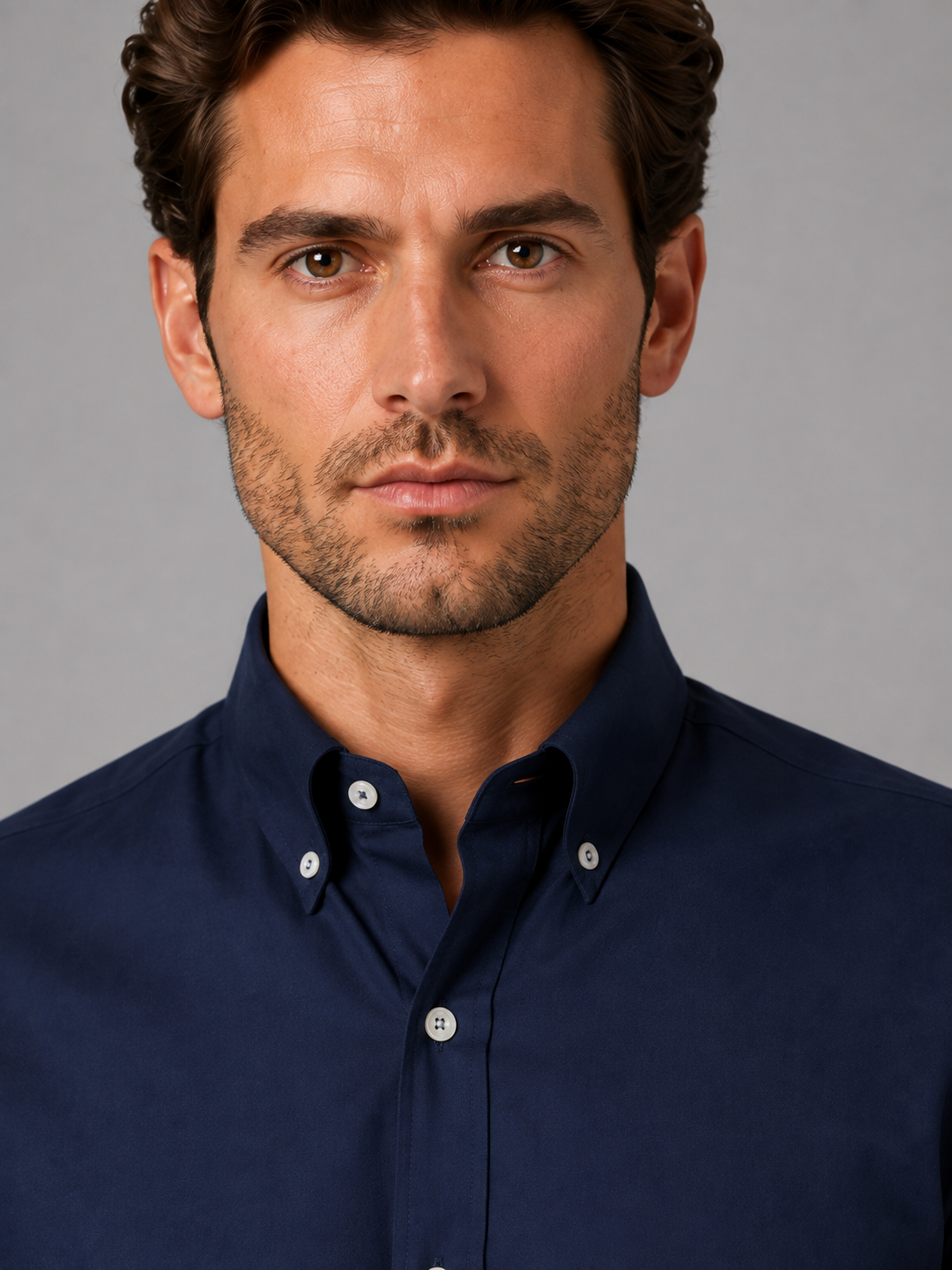 Kacob | Men's Button-Down Collar Long Sleeve Shirt