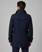 Kacob | Men's Button Front Trench Coat