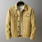 Kacob | Men's Button-Up Casual Trucker Jacket