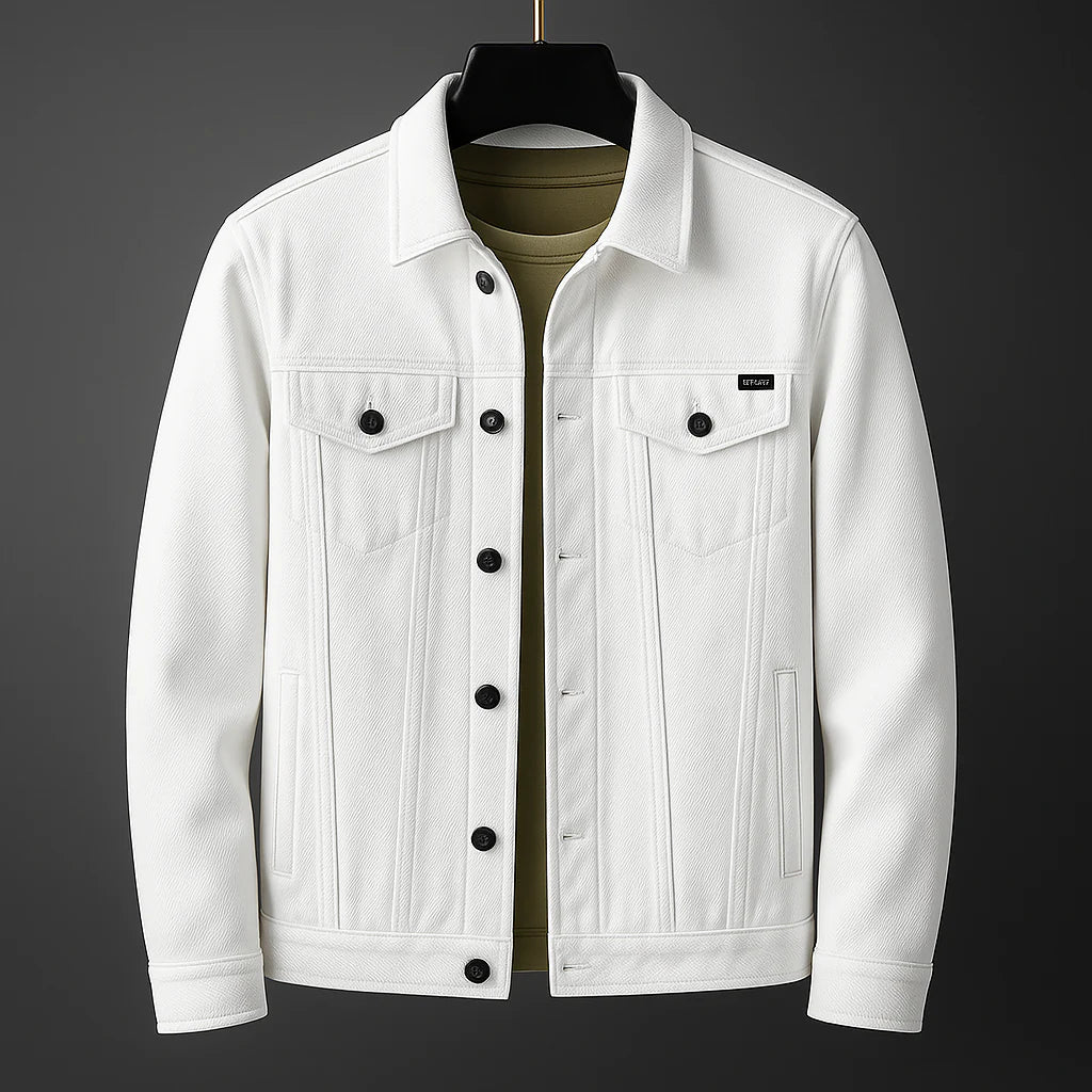 Kacob | Men's Button-Up Casual Trucker Jacket