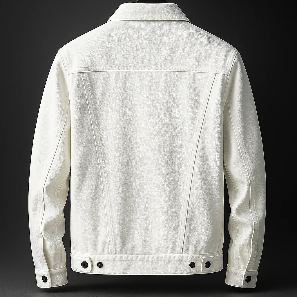 Kacob | Men's Button-Up Casual Trucker Jacket
