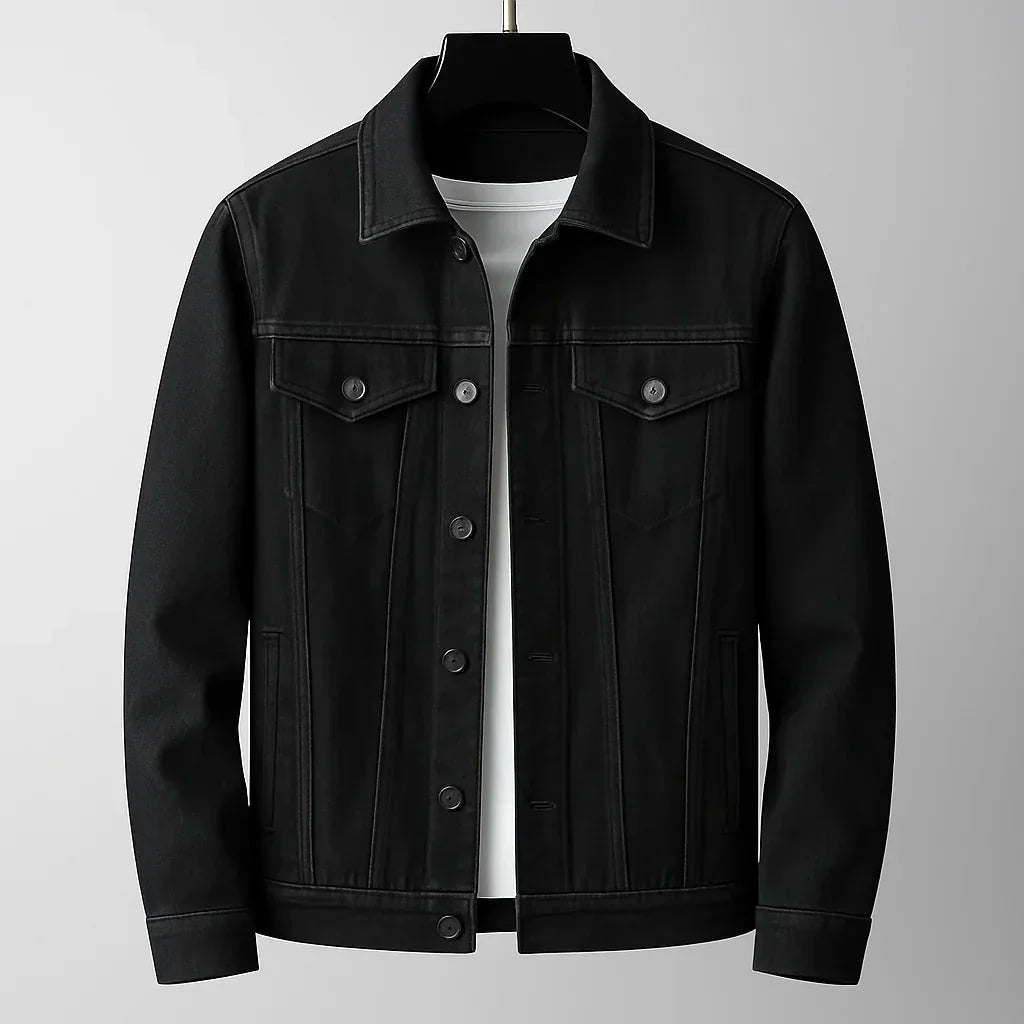 Kacob | Men's Button-Up Casual Trucker Jacket