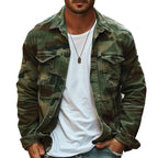 Kacob | Men's Camouflage Retro Overshirt