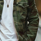 Kacob | Men's Camouflage Retro Overshirt