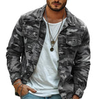 Kacob | Men's Camouflage Retro Overshirt