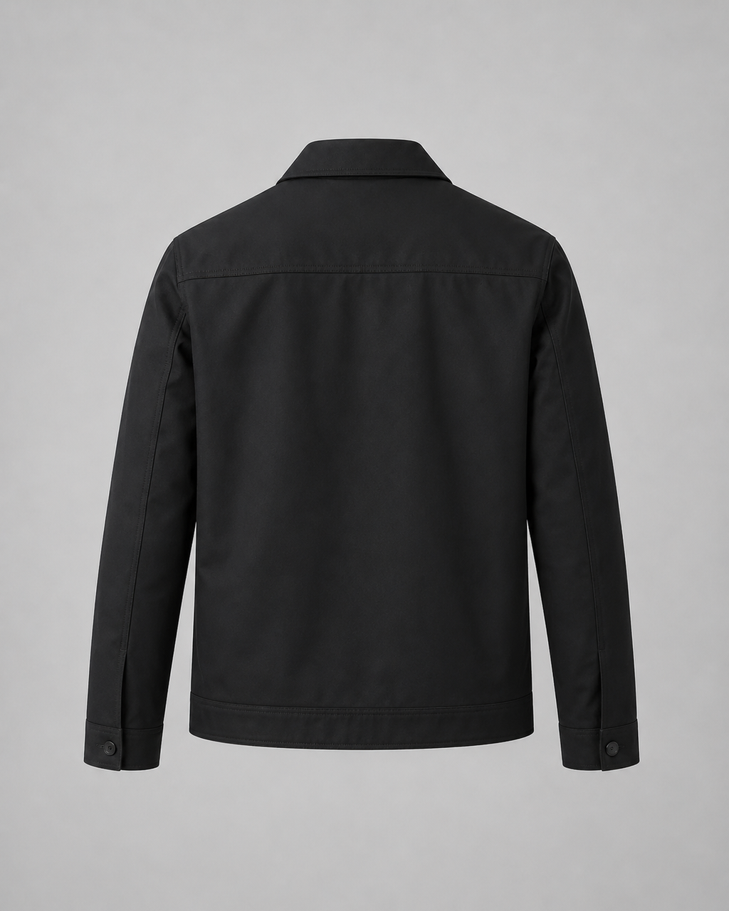 Kacob | Men's Check Lined Harrington Jacket