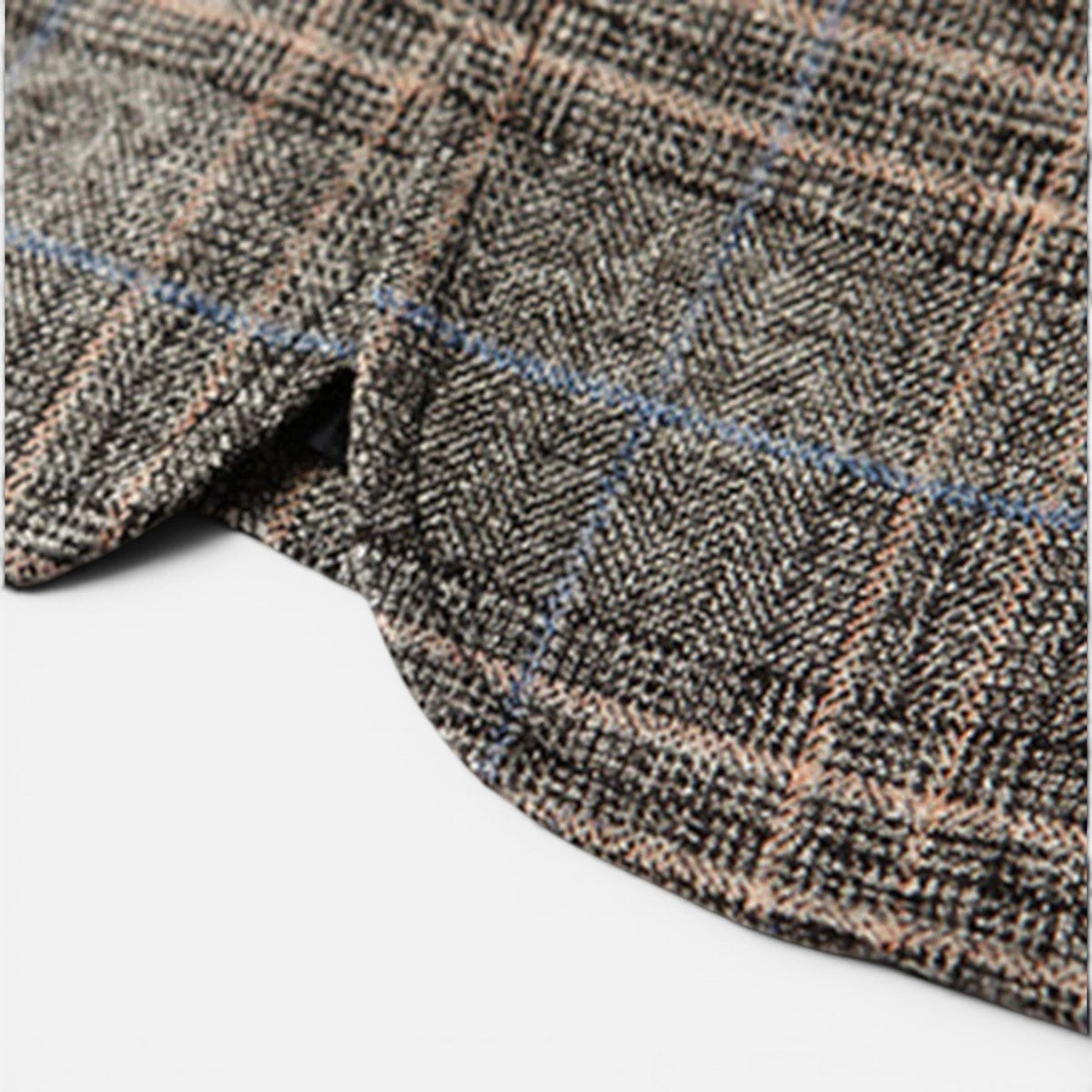 Kacob | Men's Checked Slim Fit Blazer