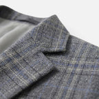 Kacob | Men's Checked Slim Fit Blazer