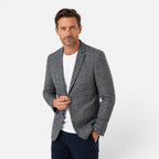 Kacob | Men's Checked Slim Fit Blazer