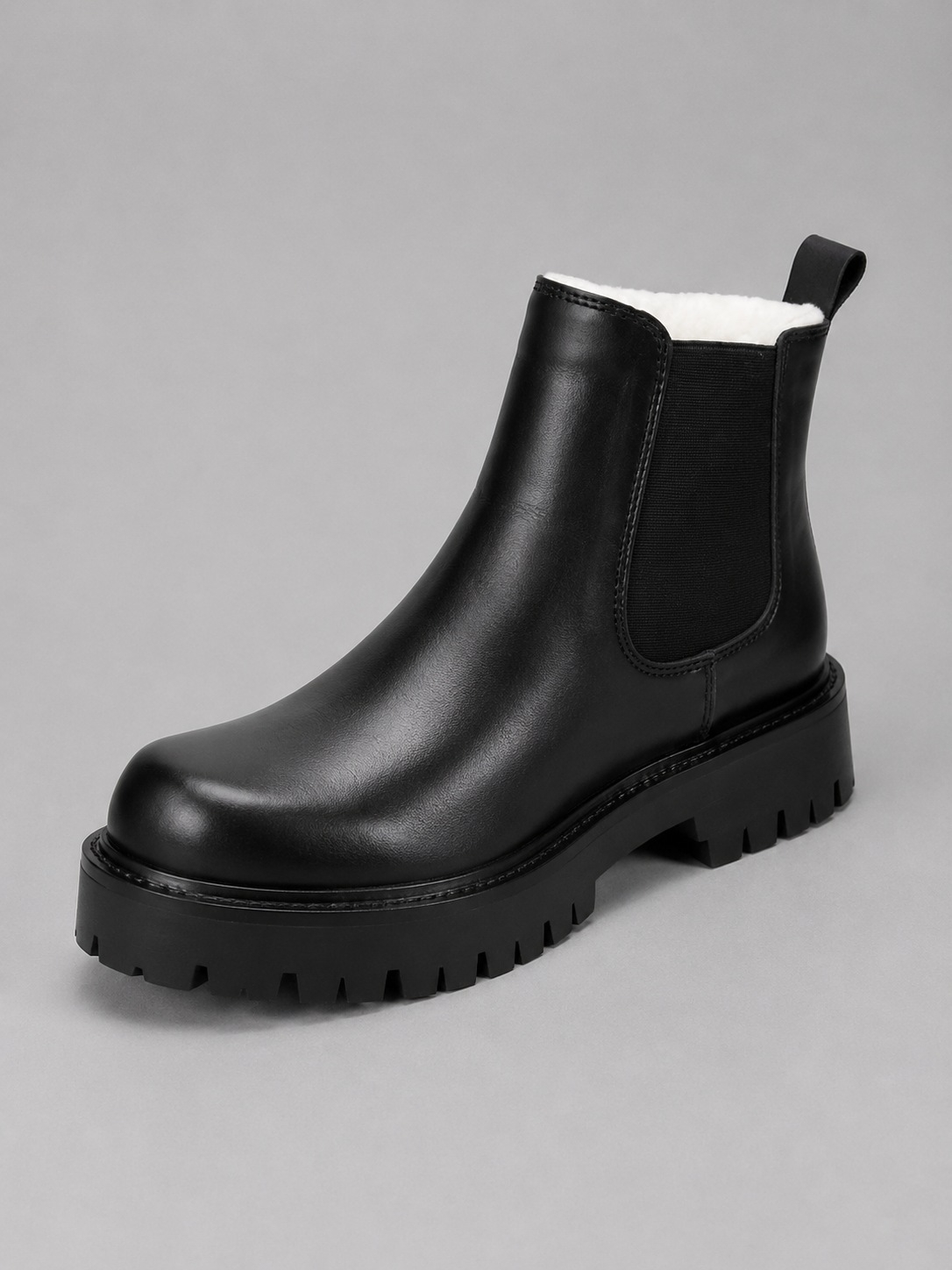 Kacob | Men's Chunky Sole Slip-On Chelsea Boots