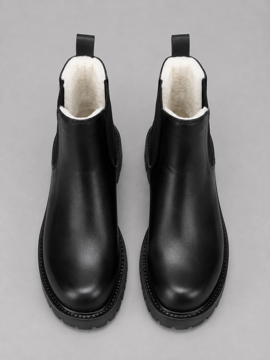 Kacob | Men's Chunky Sole Slip-On Chelsea Boots