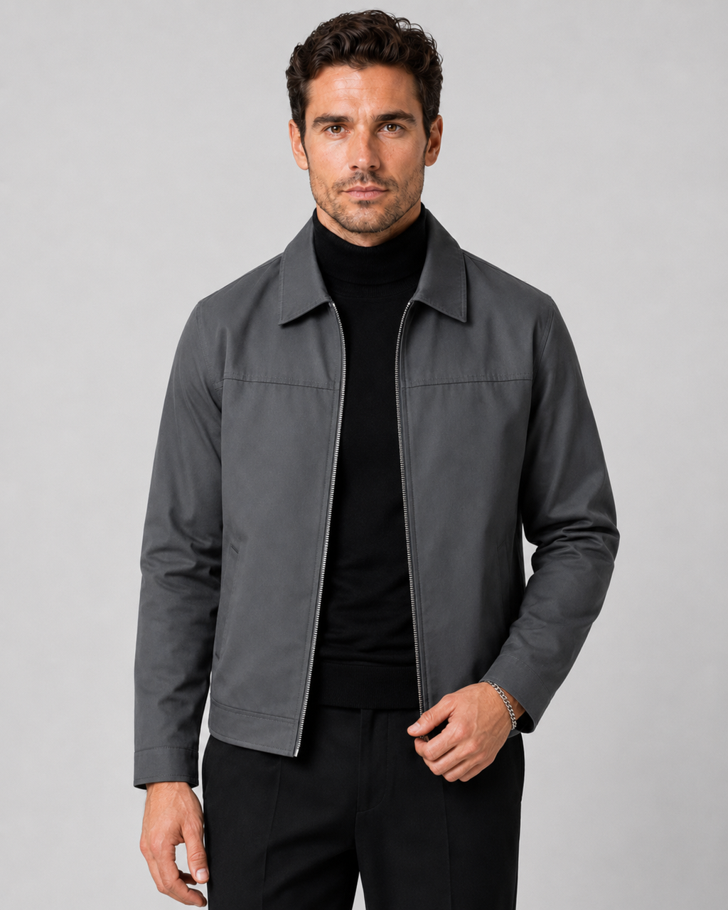 Kacob | Men's Classic Harrington Jacket