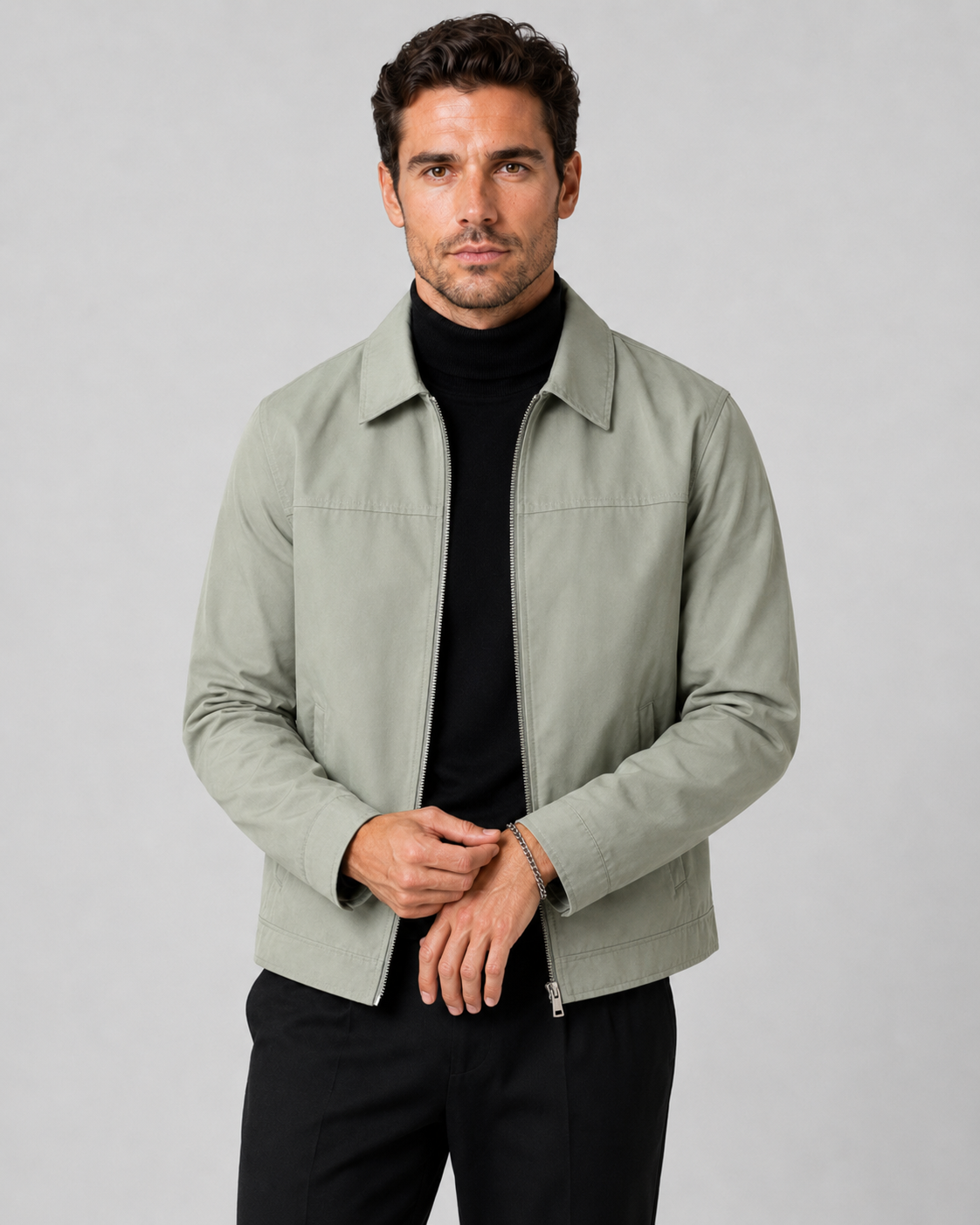 Kacob | Men's Classic Harrington Jacket
