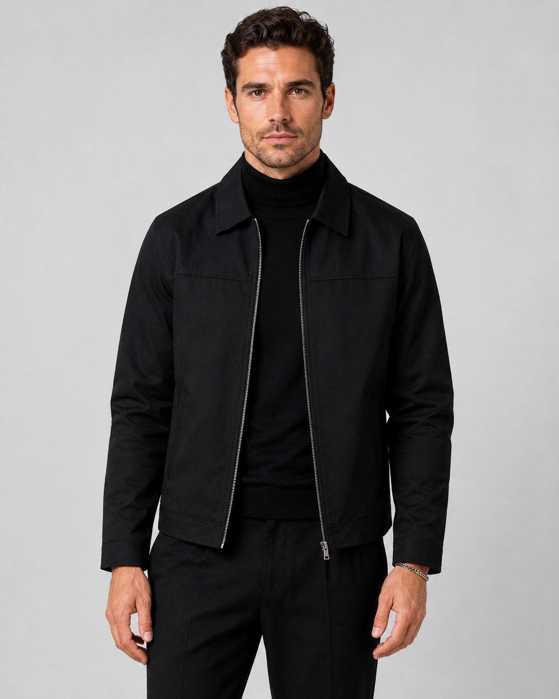 Kacob | Men's Classic Harrington Jacket