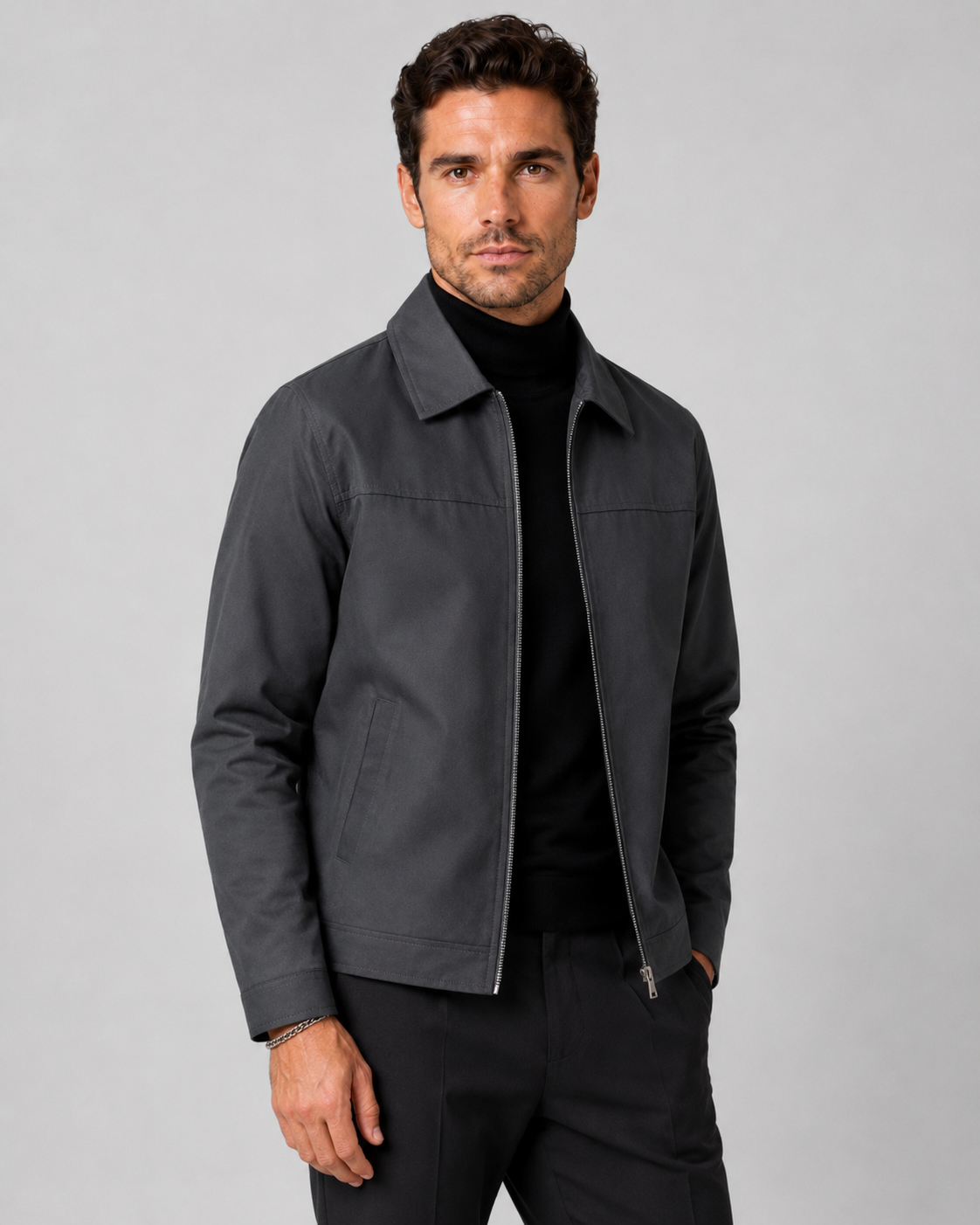 Kacob | Men's Classic Harrington Jacket