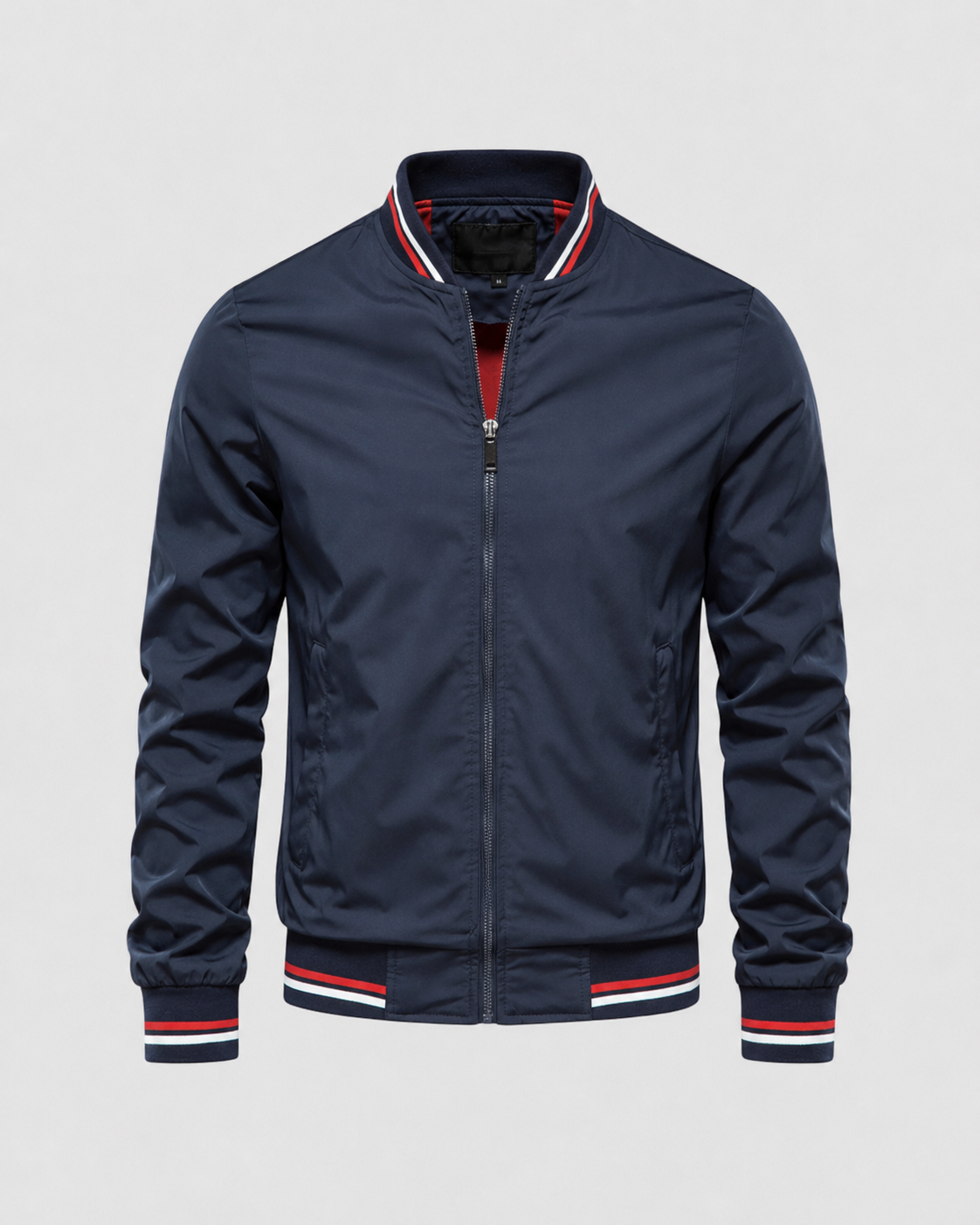 Kacob | Men's Classic Ribbed Trim Bomber Jacket