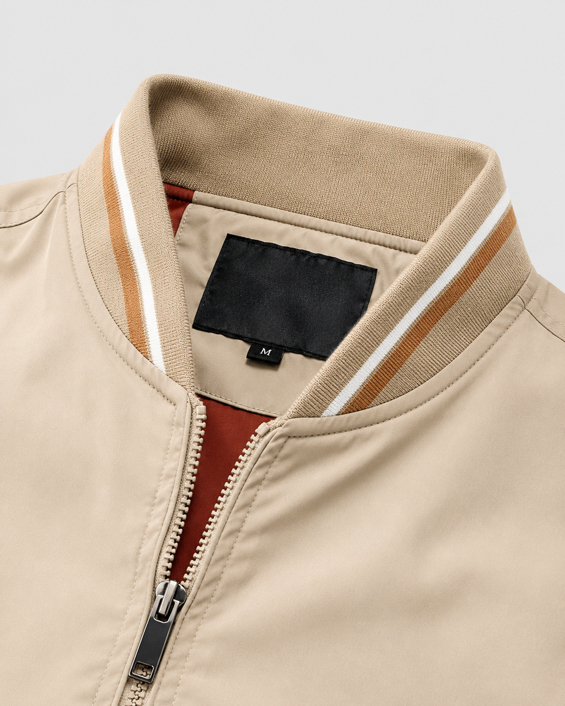 Kacob | Men's Classic Ribbed Trim Bomber Jacket