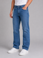 Kacob | Men's Classic Straight Leg Jeans