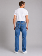 Kacob | Men's Classic Straight Leg Jeans
