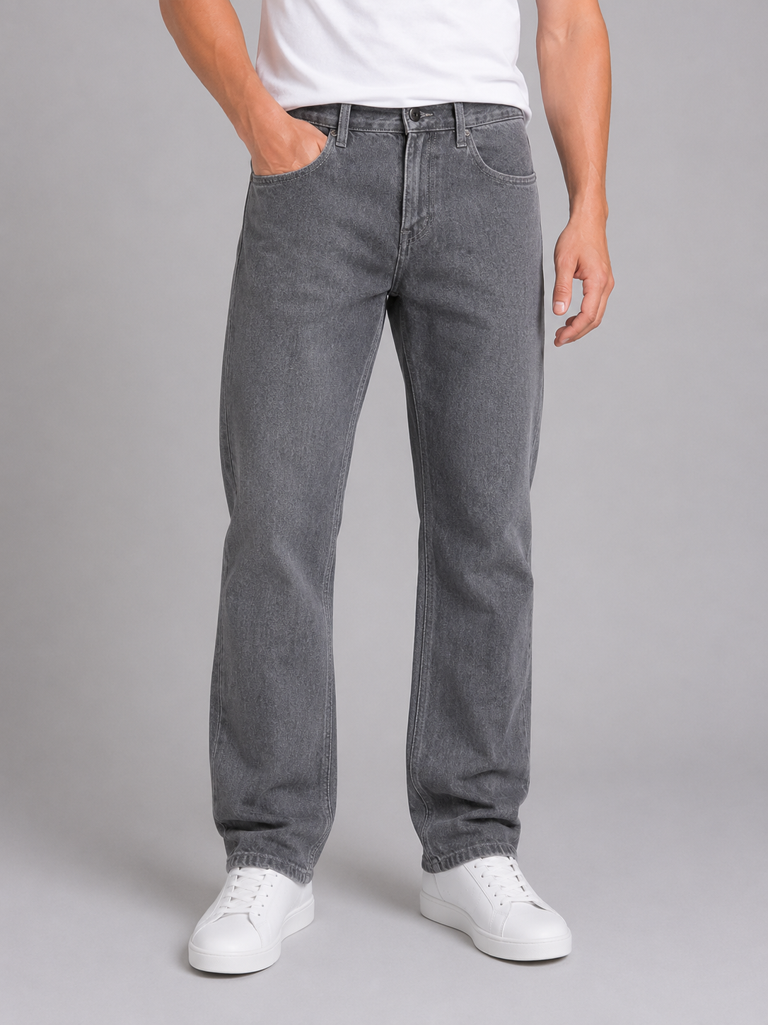 Kacob | Men's Classic Straight Leg Jeans