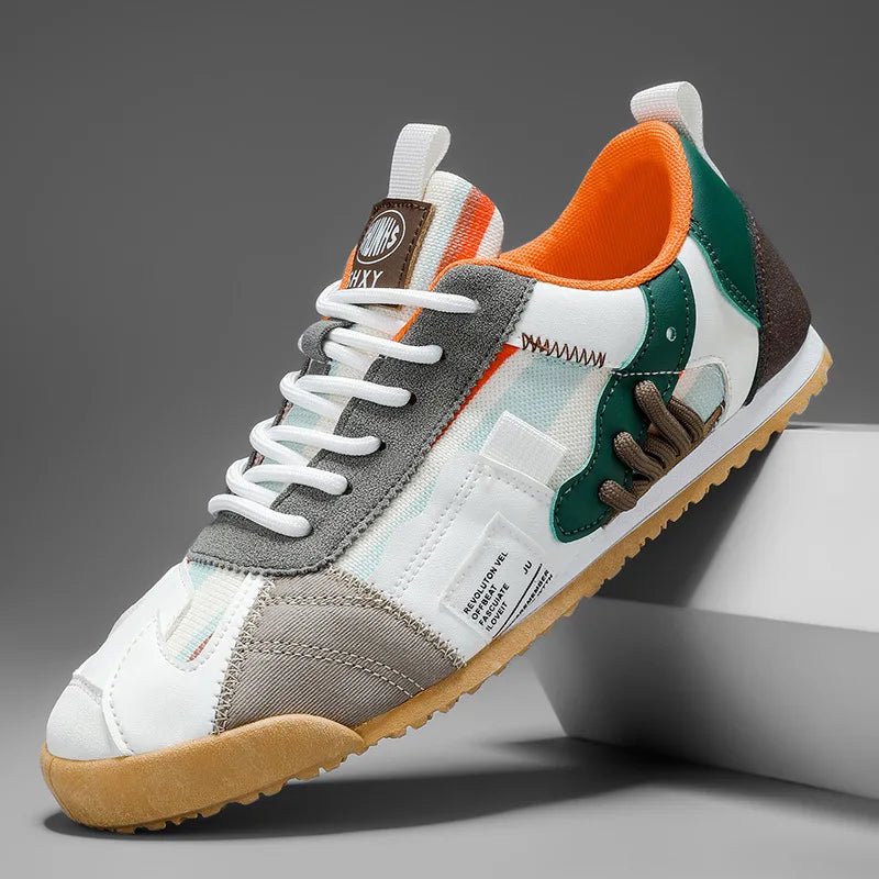 Men's Colour Block Retro Trail Trainers