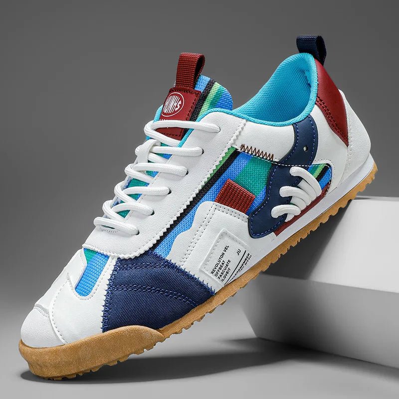 Men's Colour Block Retro Trail Trainers